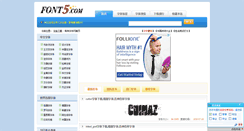 Desktop Screenshot of font5.com